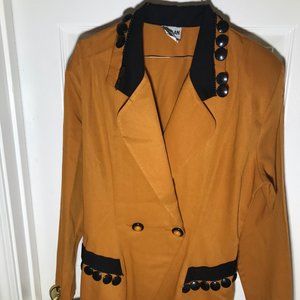 Vintage 1980's Embellished  Blazer